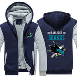San Jose Sharks Fleece Jacket