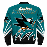 San Jose Sharks Jacket 3D Print