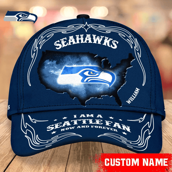 Lowest Price Seattle Seahawks Baseball Caps Custom Name