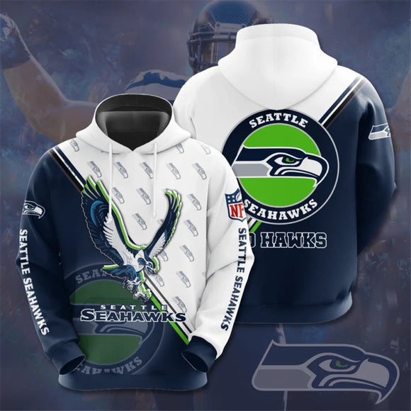 20% OFF Seattle Seahawks Hoodie Seal Motifs - Only Today