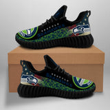 Seattle Seahawks Sneakers Yeezy Shoes Custom