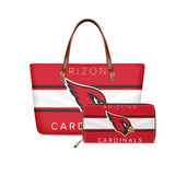 Set 2pcs Arizona Cardinals Handbags And Purse