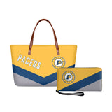 Set 2pcs Indiana Pacers Handbags And Purse