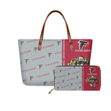 Set Atlanta Falcons Handbags And Purse Mascot Graphic