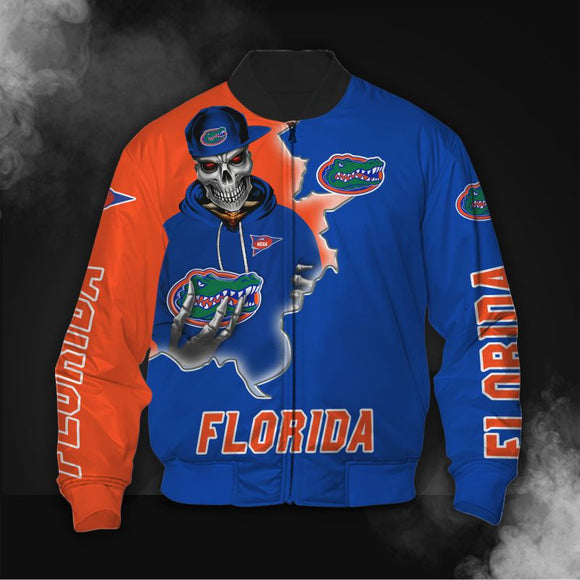 18% OFF Men's Skull Florida Gators Jacket - Hurry! Offer End Soon
