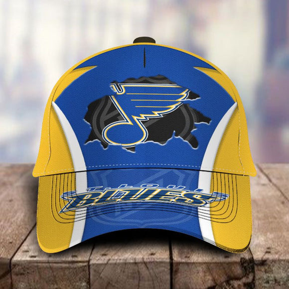 St Louis Blues Hats - Adjustable Hat