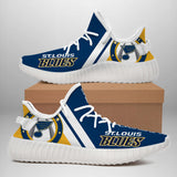 St Louis Blues Sneakers Big Logo Yeezy Shoes