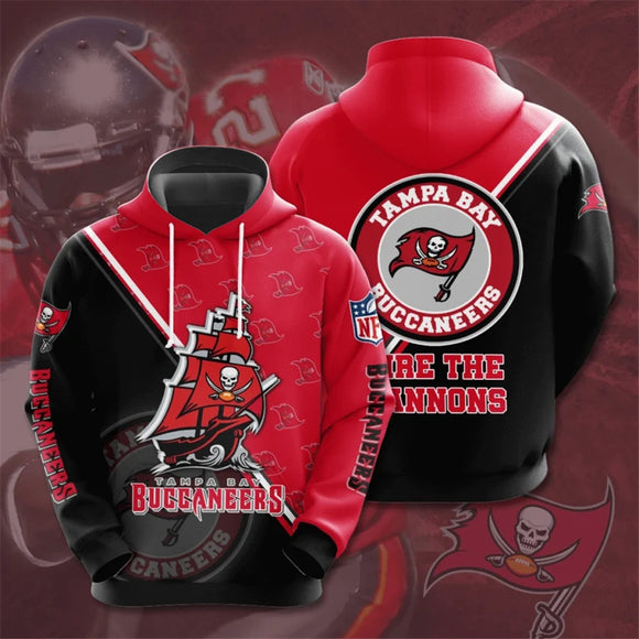 20% OFF Tampa Bay Buccaneers Hoodie Seal Motifs - Only Today