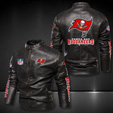 Tampa Bay Buccaneers Leather Jacket Winter Coat