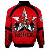 Tampa Bay Buccaneers Bomber Jacket Graphic Player Running