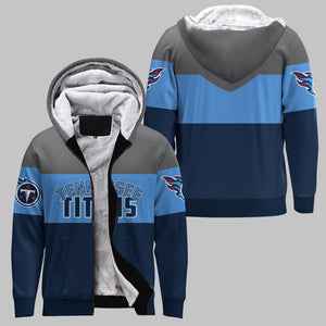 20% OFF Tennessee Titans Extreme Fleece Jacket 3D