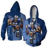 Tennessee Titans Men's Hoodie Mascot 3D Ultra Cool