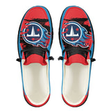 20% OFF Tennessee Titans Moccasin Slippers - Hey Dude Shoes Style