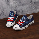 Tennessee Titans Women's Shoes Low Top Canvas Shoes