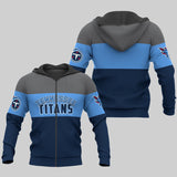 20% OFF Tennessee Titans Zip Up Hoodies Extreme Pullover Hoodie 3D