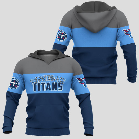 20% OFF Tennessee Titans Zip Up Hoodies Extreme Pullover Hoodie 3D
