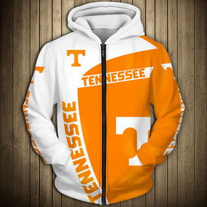 Up To 20% OFF Tennessee Volunteers Zip Up Hoodie 3D