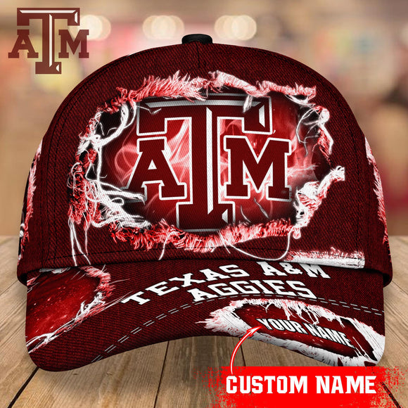 Lowest Price Texas A&M Aggies Baseball Caps Custom Name