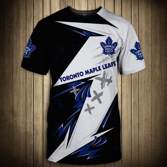 Toronto Maple Leafs T Shirts Graffiti Short Sleeve