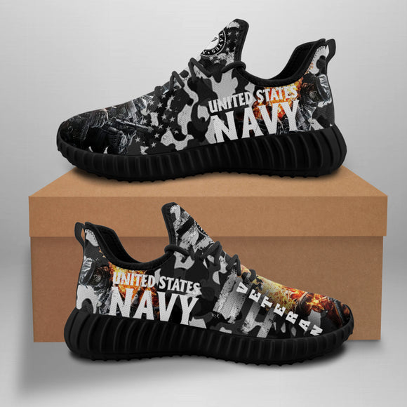 United States Navy Veterans Shoes Yeezy Running Shoes For Mens
