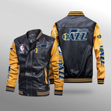 Utah Jazz Leather Jacket