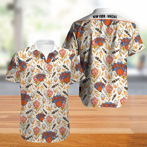 Vintage New York Knicks Hawaiian Shirt