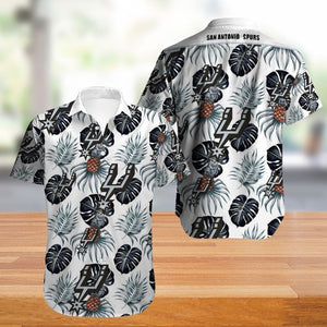 Vintage San Antonio Spurs Hawaiian Shirt