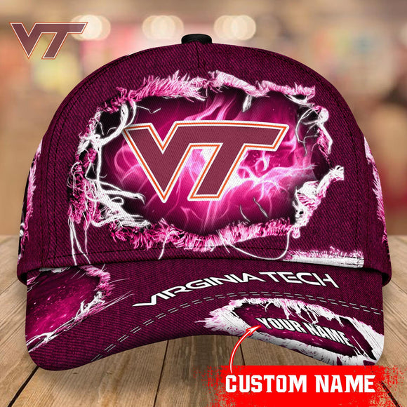 Lowest Price Virginia Tech Hokies Baseball Caps Custom Name