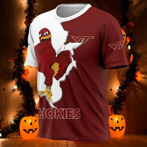 Virginia Tech Hokies T shirts Mascot