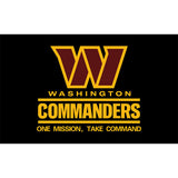 Up To 25% OFF Washington Commanders Flags 3' x 5' For Sale