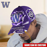 Lowest Price Washington Huskies Baseball Caps Custom Name