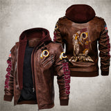 Washington Redskins Leather Jacket From Father To Son