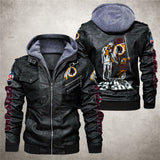 Washington Redskins Leather Jacket From Father To Son