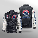 Washington Wizards Leather Jacket