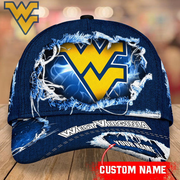 Lowest Price West Virginia Mountaineers Baseball Caps Custom Name