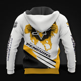 20% OFF White Pittsburgh Penguins Zipper Hoodies, Pullover Print 3D