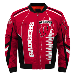 20% OFF The Best Wisconsin Badgers Men's Jacket For Sale