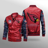 Arizona Cardinals Leather Jacket