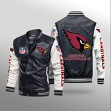 Arizona Cardinals Leather Jacket