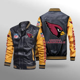 Arizona Cardinals Leather Jacket
