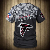 Atlanta Falcons Military T Shirt 3D Short Sleeve