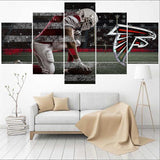 Atlanta Falcons Paintings Canvas Wall Art Cheap For Living Room Bedroom