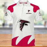 Atlanta Falcons Polo Shirts White