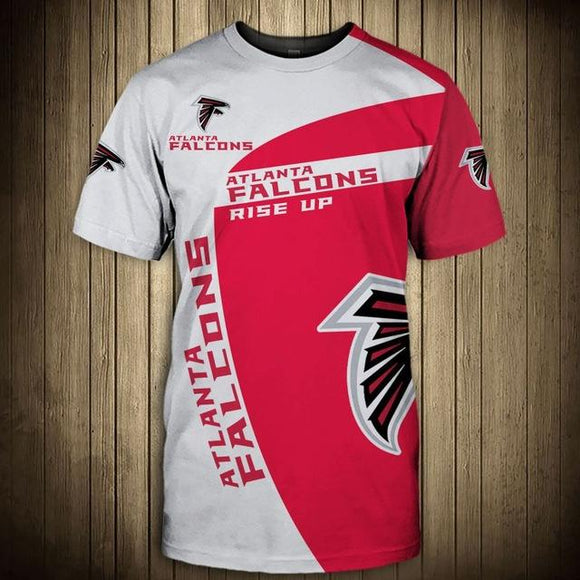 NFL T shirt 3D Custom Atlanta Falcons T shirt Cheap For Fans – 4 Fan Shop