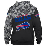 Buffalo Bills Military Hoodies Cheap 3D Sweatshirt Long Sleeve