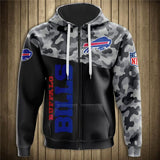 Buffalo Bills Military Hoodies Cheap 3D Sweatshirt Long Sleeve
