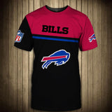 Buffalo Bills Tee shirts 3D Hand Skull Short Sleeve