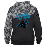 Carolina Panthers Military Hoodies 3D Sweatshirt Long Sweatshirt