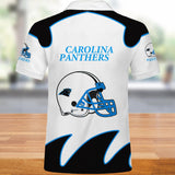 Carolina Panthers Polo Shirts White