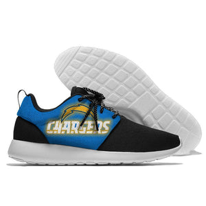 Cheap Price NFL Football Shoes Sneaker Men Women Running Lightweight San Diego Chargers Walking Cool Comfort
